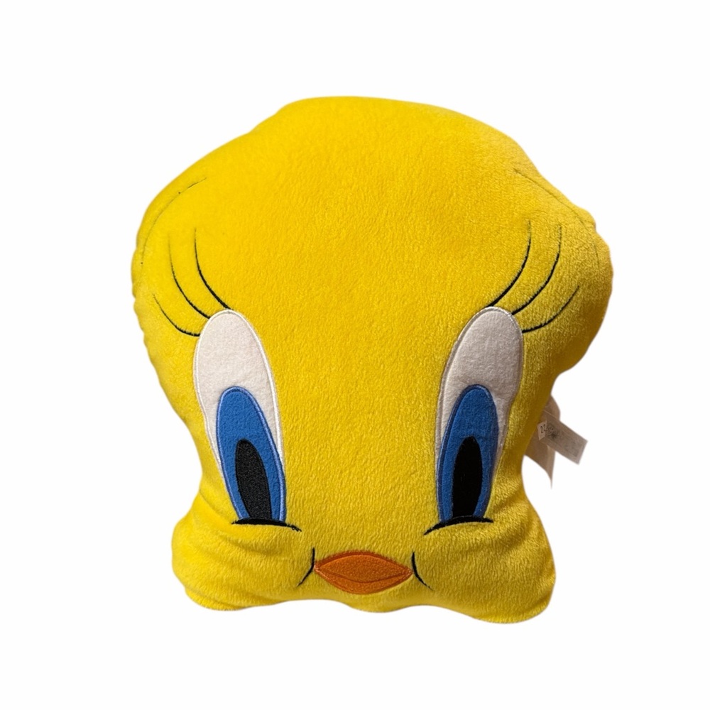 Vintage Warner Bros Studio Store Looney Tunes Tweety Bird Pillow Plush 1997 Toy